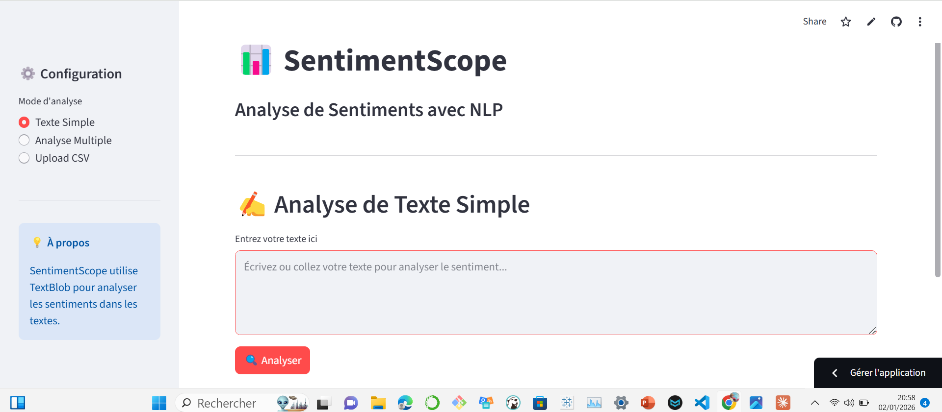 SentimentScope 1
